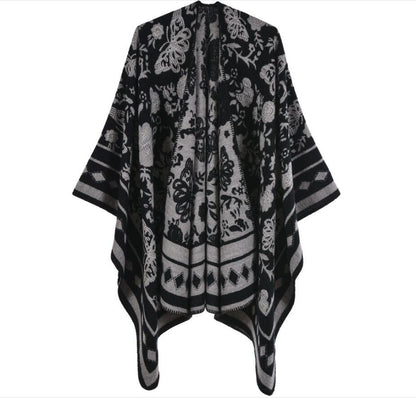 Poncho Femme Papillon•Co 1