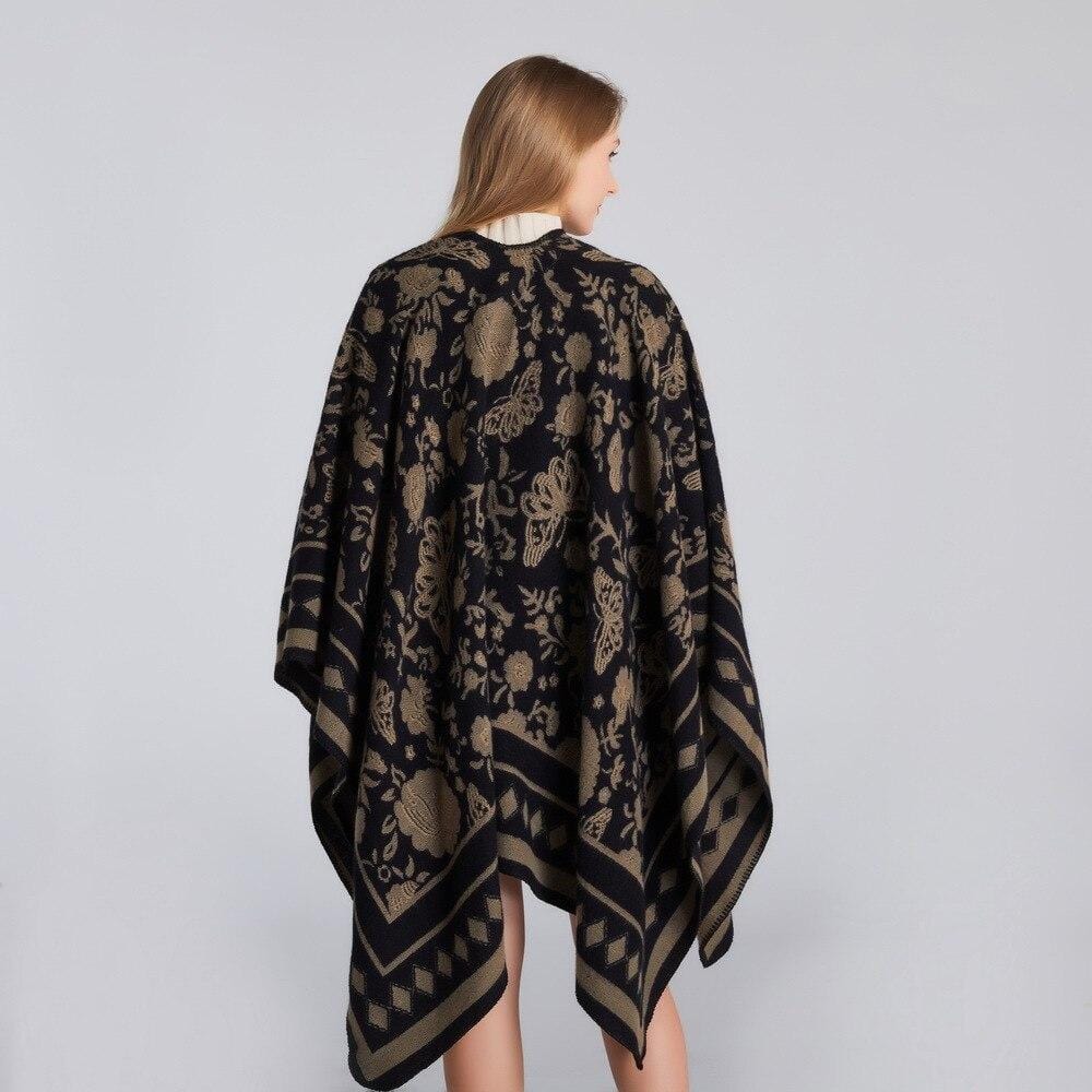 Poncho Femme Papillon•Co