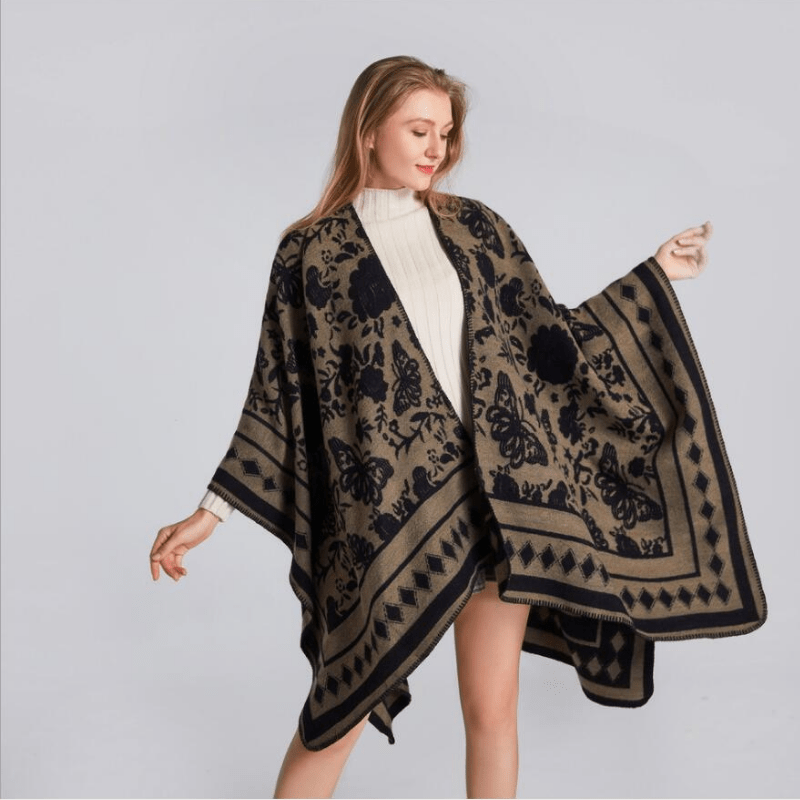 Poncho Femme Papillon•Co