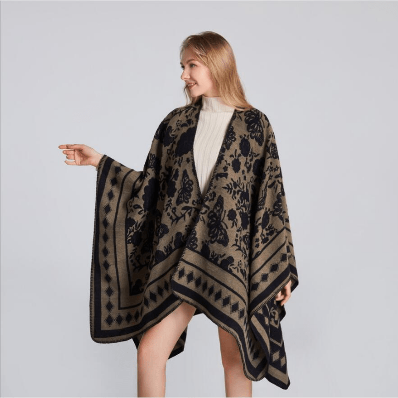 Poncho Femme Papillon•Co