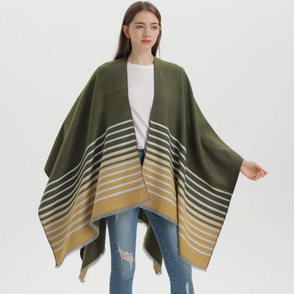 Poncho Femme Tendance - Style Élégant