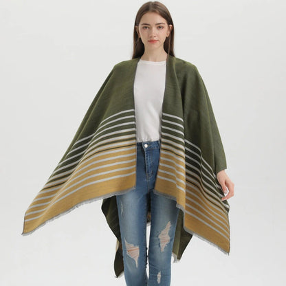 Poncho Femme Tendance - Style Élégant