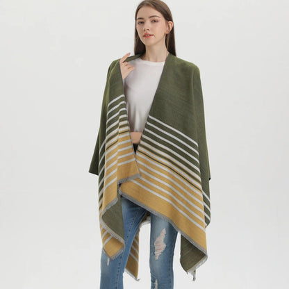 Poncho Femme Tendance - Style Élégant