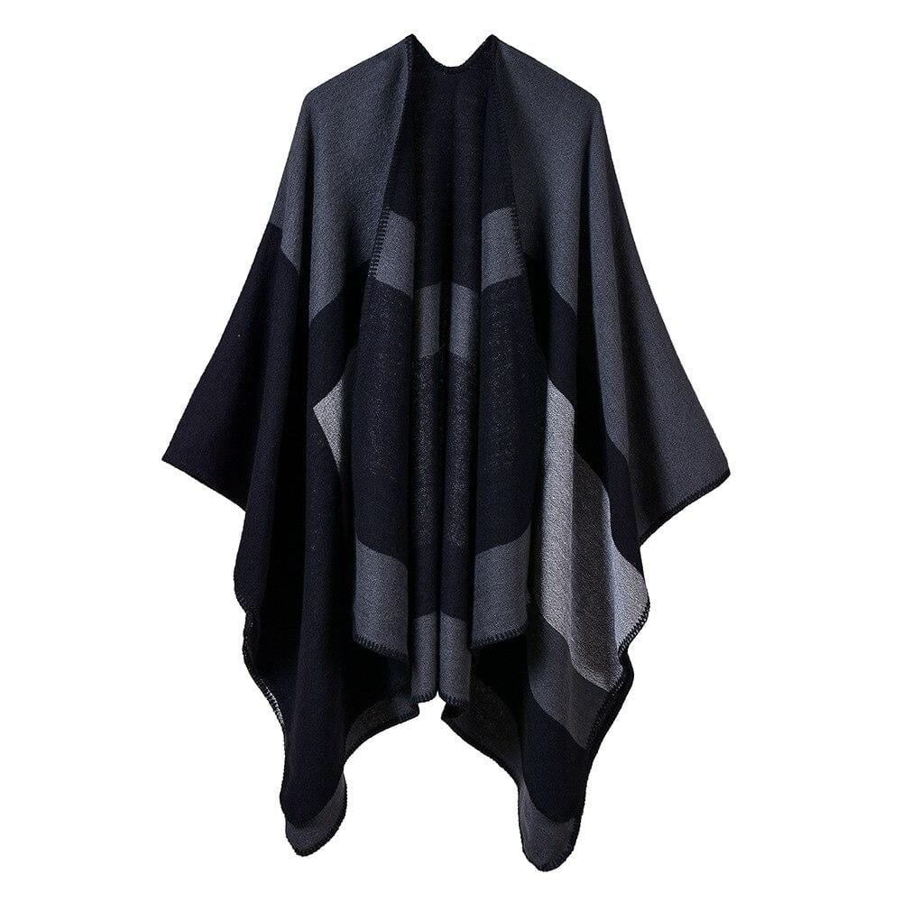 Poncho Femme Urbain noir