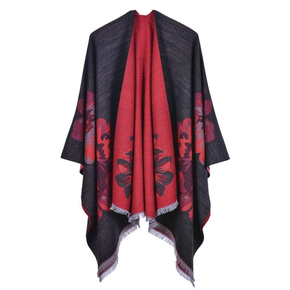 Poncho Foulard La Femme Glamour 4