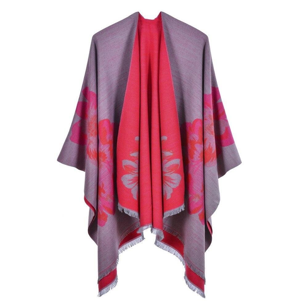 Poncho Foulard La Femme Glamour 6