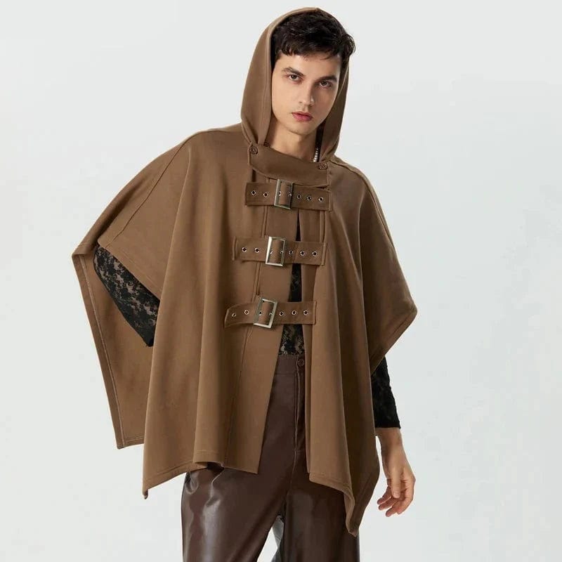 Poncho Homme Capuche - Style Élégant