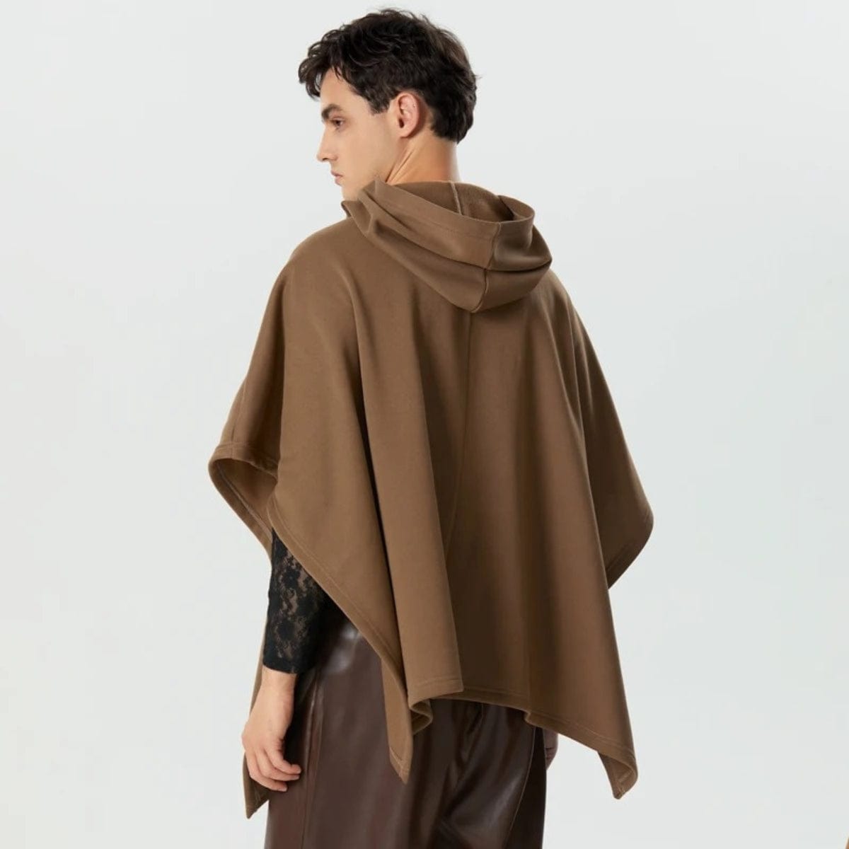 Poncho Homme Capuche - Style Élégant