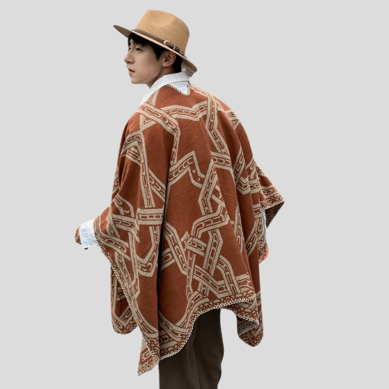 Poncho Homme Chaud - Collection Cosy