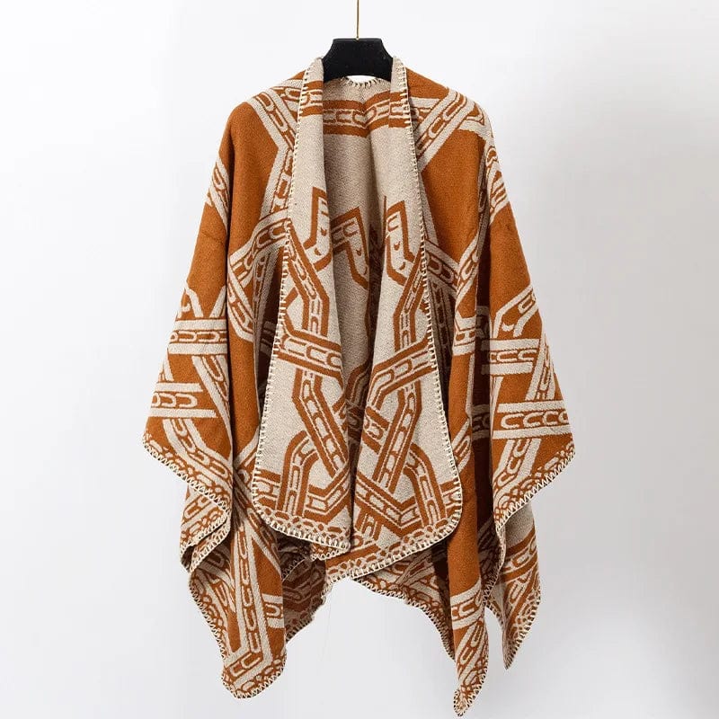 Poncho Homme Chaud - Collection Cosy caramel