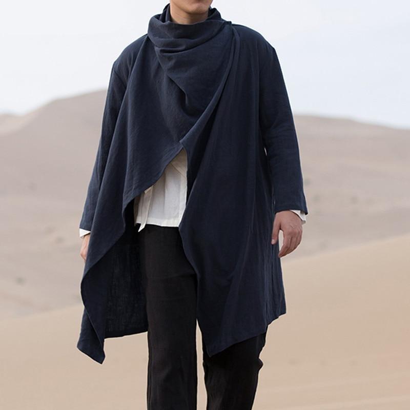 Poncho Homme Été Bleu Marine - Style Marin