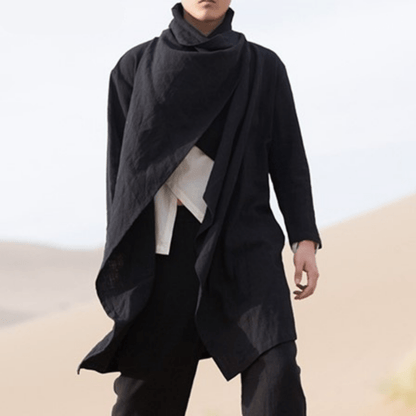 Poncho Homme Été Noir - Collection exclusive