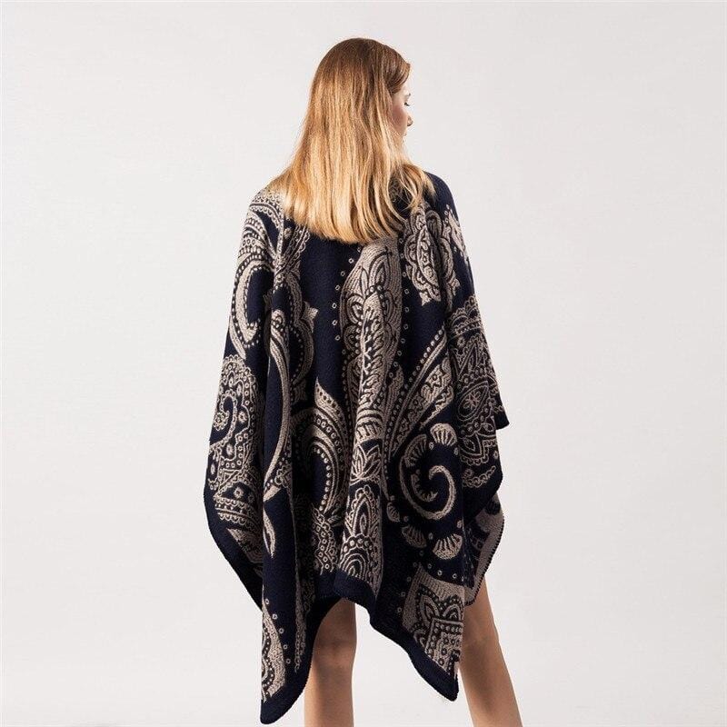 Poncho Indien pour Femme