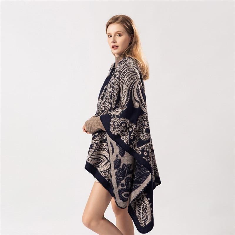 Poncho Indien pour Femme