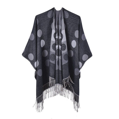 Poncho Léger Femme - Collection Éclat Noir