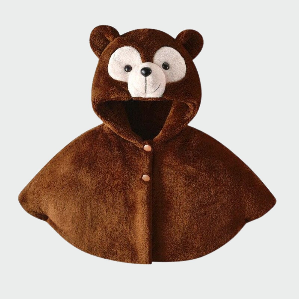 Poncho Little Bear marron