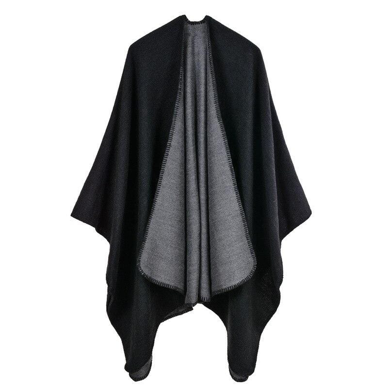 Poncho Noir pour Femme noir