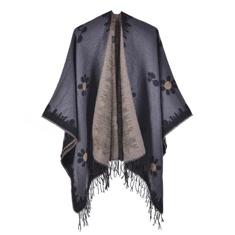 Poncho Ouvert pour Femmes 4