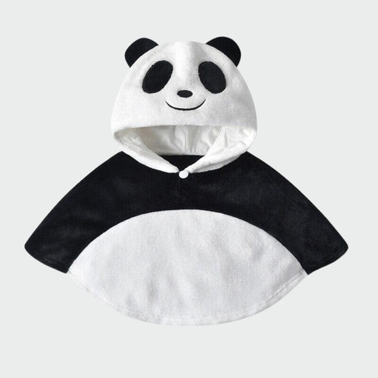 Poncho Panda pour Bébé Panda