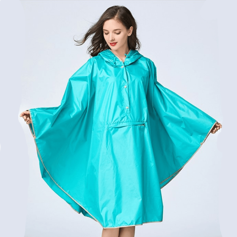 Poncho Pluie Bleu Clair - Collection Azure Bleu Clair