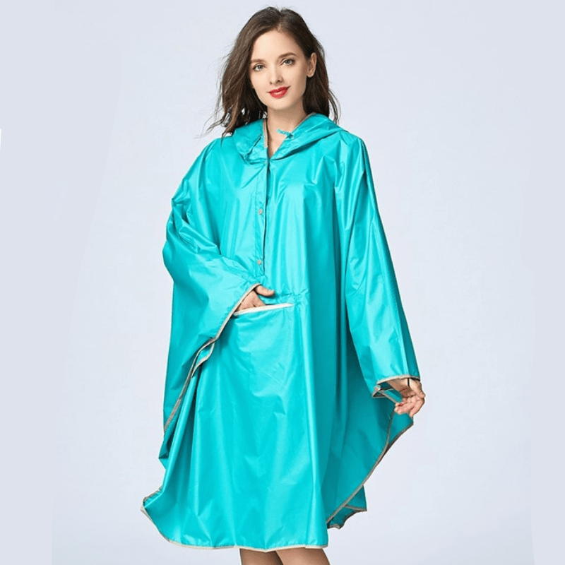 Poncho Pluie Bleu Clair - Collection Azure Bleu Clair