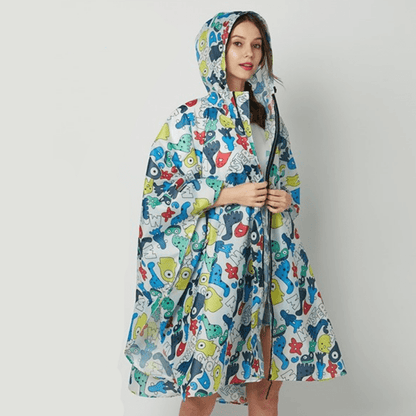 Poncho Pluie Fantaisie by RainyStyle Cartoons