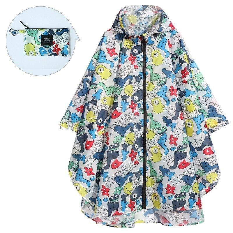 Poncho Pluie Fantaisie by RainyStyle Cartoons