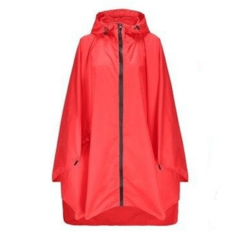 Poncho Pluie Rouge Boutique rouge