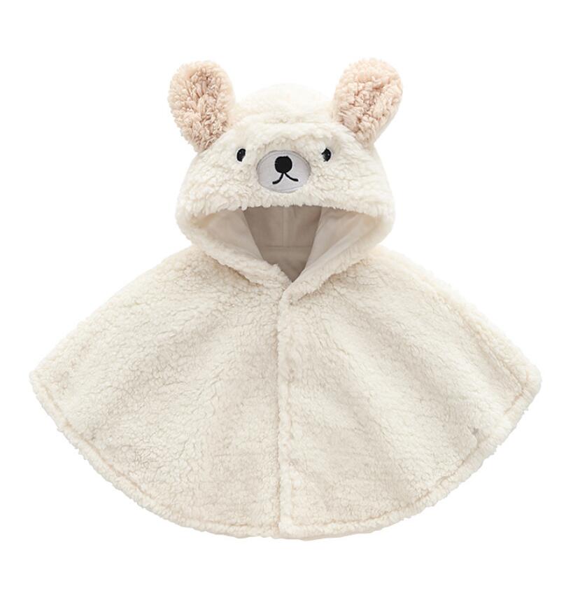 Poncho pour Bébé Garçon blanc