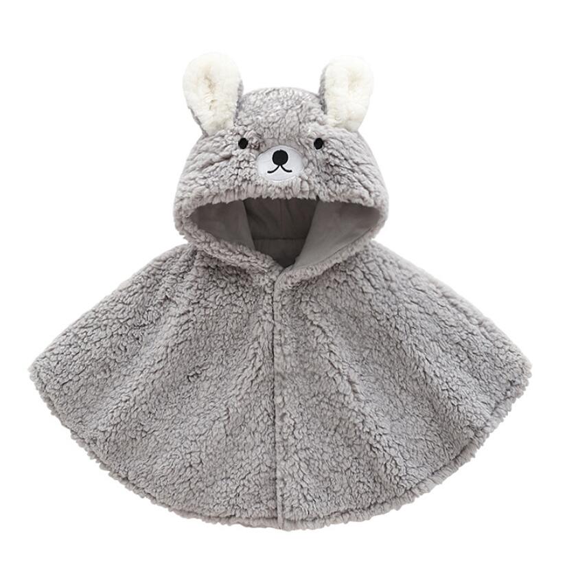 Poncho pour Bébé Garçon gris