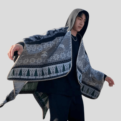 Poncho pour Homme - Collection Hiver