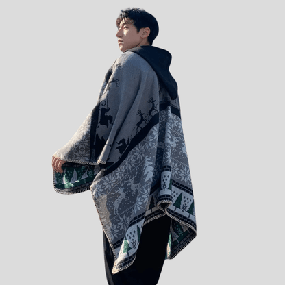 Poncho pour Homme - Collection Hiver