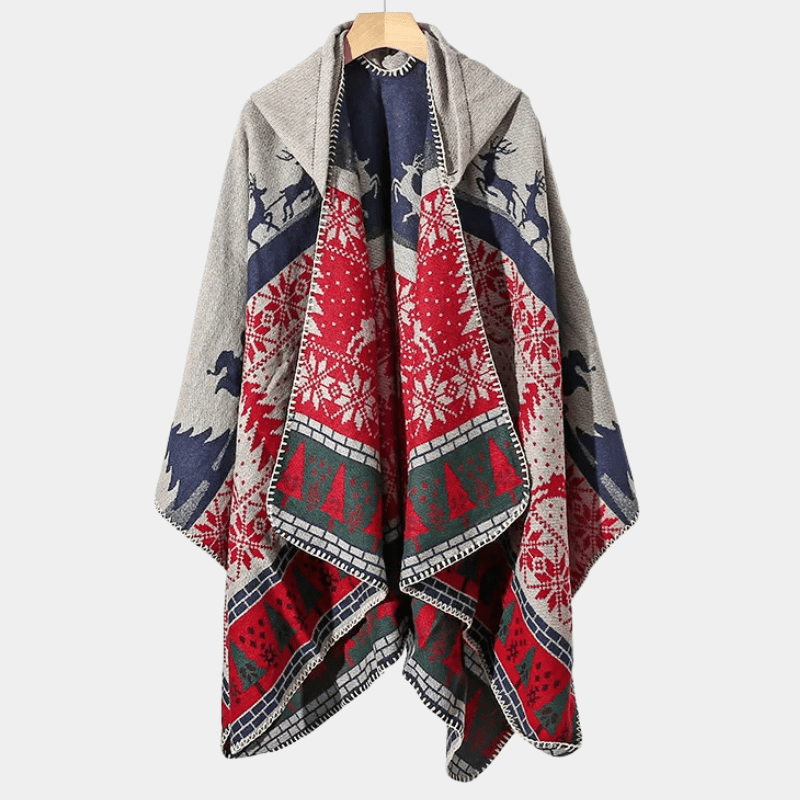 Poncho pour Homme - Collection Hiver beige