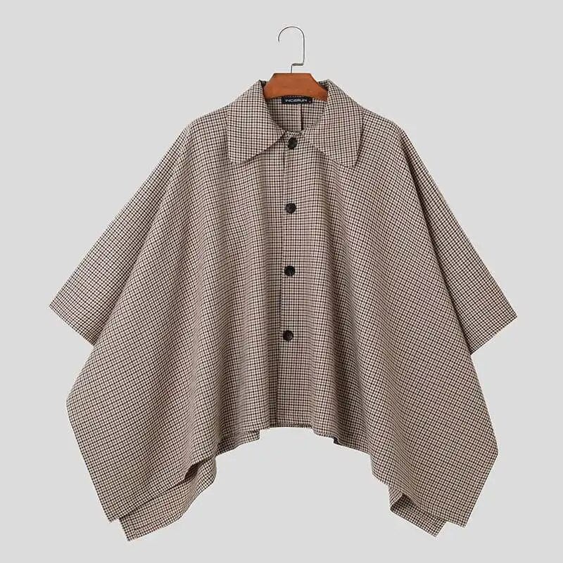 Poncho Trench pour Homme