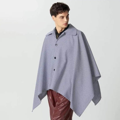 Poncho Trench pour Homme