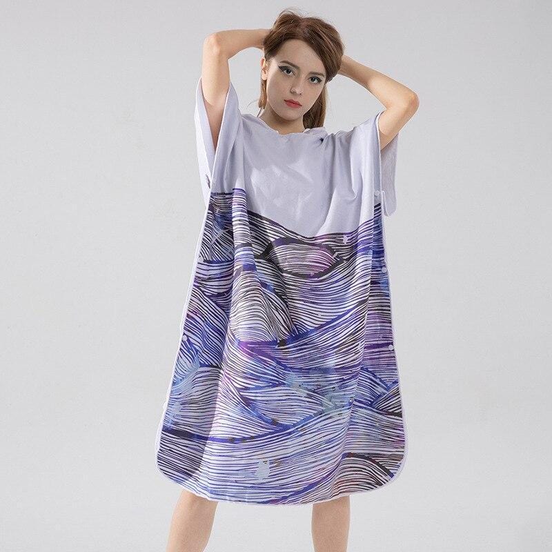 Poncho Vague de Bain Vagues