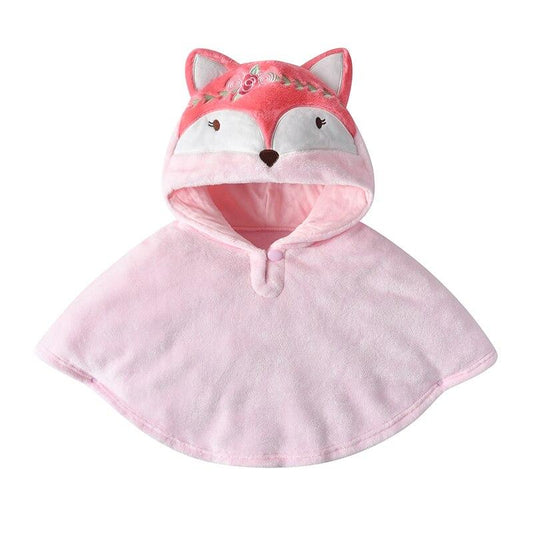 Renard Kids - Poncho rose / 0-3 ans