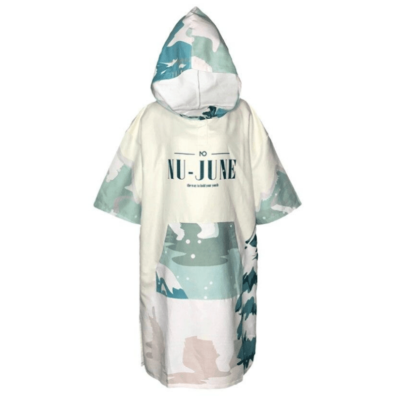 Surf Mountain Poncho Bleu