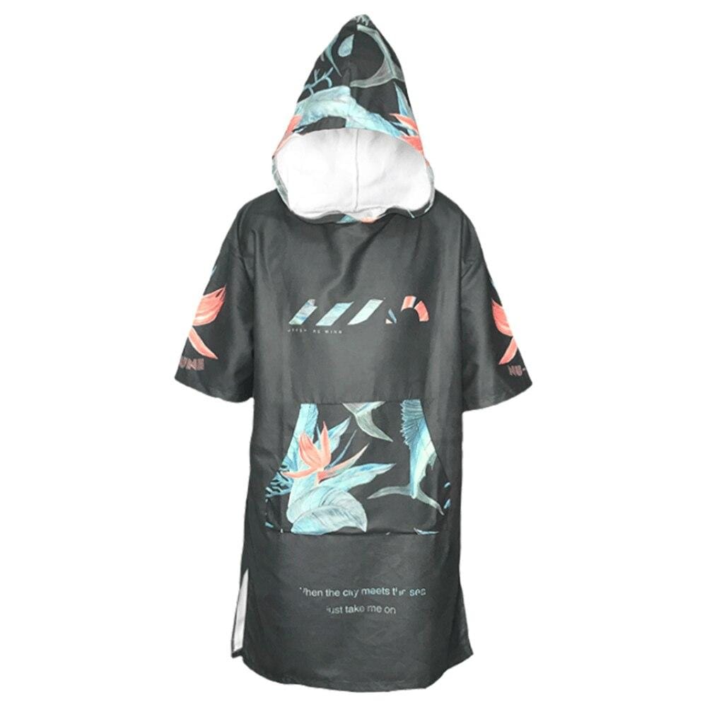 Surf Roller - Poncho de Plage Gris